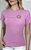 TSHIRT NO ALGODÃO GOLA NA RIBANA SEMPRE FOI DEUS - ROSA IORGUTE - Imagem 1