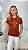 TSHIRT FEMININA CATÓLICA NOSSA SENHORA DE FÁTIMA PONTO DE LUZ- TERRA COTA - Imagem 3