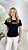 TSHIRT FEMININA CHIC PEDRARIA - PRETA - Imagem 3