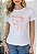 TSHIRT FEMININA FLOWERS FOU YOU - BRANCA - Imagem 1