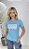TSHIRT BLOOMING PÉROLAS-AZUL CELESTE - Imagem 2