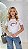 TSHIRT FEMININA GRATIDÃO APLICAÇÃO EM PÉROLAS - BRANCA - Imagem 3