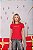 TSHIRT BORDADA JESUS- VERMELHA - Imagem 2