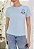 TSHIRT ARRETADA E FLORIDA - AZUL BEBÊ - Imagem 3