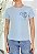 TSHIRT FLOR GALHO E FLOR BORDADA - AZUL BEBÊ - Imagem 4