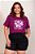 TSHIRT PLUS SIZE SPIRIT PÉROLAS - ROXO UVA - Imagem 2