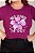 TSHIRT PLUS SIZE SPIRIT PÉROLAS - ROXO UVA - Imagem 1