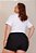 TSHIRT PLUS SIZE FÉ AMOR PAZ PÉROLA - BRANCA - Imagem 3