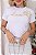 TSHIRT BORDADA LOVE FLOR - BRANCA - Imagem 1
