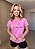 TSHIRT BORDADA SÓ SEJA FELIZ - ROSA IORGUTE - Imagem 3