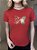 TSHIRT BORDADA BORBOLETA - VERMELHA - Imagem 3