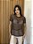 BLUSA FEMININA ARRASTÃO - CHOCOLATE - Imagem 1