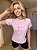 TSHIRT BORDADA SEJA LEVE- ROSA BEBÊ - Imagem 4