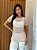 BLUSA FEMININA TULE - CHAMPANHE - Imagem 1