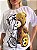 MAX TSHIRT UNISSEX MENEGOTTI URSO TED - BRANCA - Imagem 1