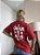 MAX TSHIRT UNISSEX MENEGOTTI JESUS IS KING - VERMELHA - Imagem 2