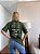 MAX TSHIRT UNISSEX MENEGOTTI CRUZ AGORA EU VIVO POR ELE - VERDE MILITAR - Imagem 2
