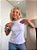 TSHIRT FELICIDADE ALTO RELEVO - BRANCA - Imagem 2
