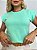 BLUSA MUSCLE TEE BÁSIC - VERDE ÁGUA - Imagem 1