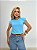 BLUSA MUSCLE TEE BÁSIC - AZUL BEBÊ - Imagem 3