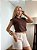 BLUSA MUSCLE TEE BÁSIC - MARROM - Imagem 5