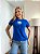 TSHIRT BORDADA FLOR - AZUL BIC - Imagem 4