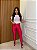 CONJUNTO FITNESS CALÇA E TOP SHINE - ROSA PINK - Imagem 5