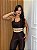 CONJUNTO FITNESS CALÇA E TOP SHINE - MARROM - Imagem 5