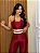 CONJUNTO FITNESS CALÇA E TOP SHINE - MARSALA - Imagem 3