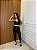 CONJUNTO FITNESS CALÇA E TOP SHINE - PRETO - Imagem 1