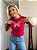 TSHIRT BORBOLETA ORAR CONFIAR AGRADECER - ROSA PINK - Imagem 2