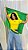 TSHIRT BRASIL BANDEIRA BORDADA - AMARELA - Imagem 9
