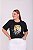 TSHIRT NO ALGODÃO PLUS SIZE LEÃO DE JUDÁ - PRETA - Imagem 2