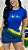TSHIRT BRASIL ESTRELAS BORDADA - AZUL BIC - Imagem 1