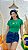 TSHIRT BRASIL ESTRELAS BORDADA - VERDE - Imagem 2