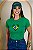 TSHIRT BRASIL CORAÇÃO 3D - VERDE - Imagem 1