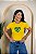 TSHIRT BRASIL CORAÇÃO 3D - AMARELO - Imagem 4