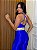 CONJUNTO FITNESS CALÇA E TOP SHINE - AZUL BIC - Imagem 2