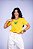 CROPPED BRASIL ESTRELAS BANDEIRA - AMARELO - Imagem 2
