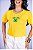 CROPPED BRASIL ESTRELAS BANDEIRA - AMARELO - Imagem 1
