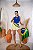 REGATA NA RIBANA BRASIL BORDADO 3D CORAÇÃO BANDEIRA- AZUL - Imagem 3