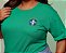 TSHIRT PLUS SIZE BORDADA BRASIL BRASÃO - VERDE - Imagem 3