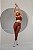 CONJUNTO FITNESS CALÇA E TOP SHINE - MARROM - Imagem 4