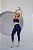 CONJUNTO FITNESS CALÇA E TOP SHINE - AZUL MARINHO - Imagem 3