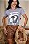 TSHIRT NO ALGODÃO MY COWGIRL PEDRARIA - CINZA - Imagem 1