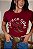 TSHIRT LET´S GO GIRL - MARSALA - Imagem 1
