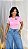 TSHIRT MARANATA FLOR PÉROLA - ROSA BEBÊ - Imagem 1