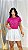 TSHIRT FLORES GALHOS PONTO DE LUZ - ROSA PINK - Imagem 1