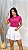 TSHIRT GRATIDÃO FLOR - ROSA PINK - Imagem 1