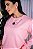 BLUSA MOLETOM FLOR MARANATA -ROSA BEBÊ - Imagem 1